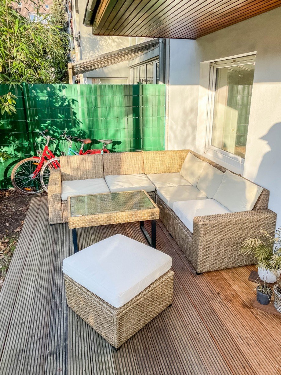 Garten (Sommer) Souterrainwohnung D�sseldorf