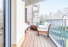 Balkon Tr�umen Sie sich schon mal rein - Moderne 3-Zimmer-Wohnung in Langenfeld.