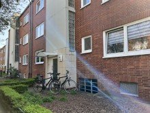 Hausansicht 2-Zimmer-Wohnung: Zentral und doch ruhig
