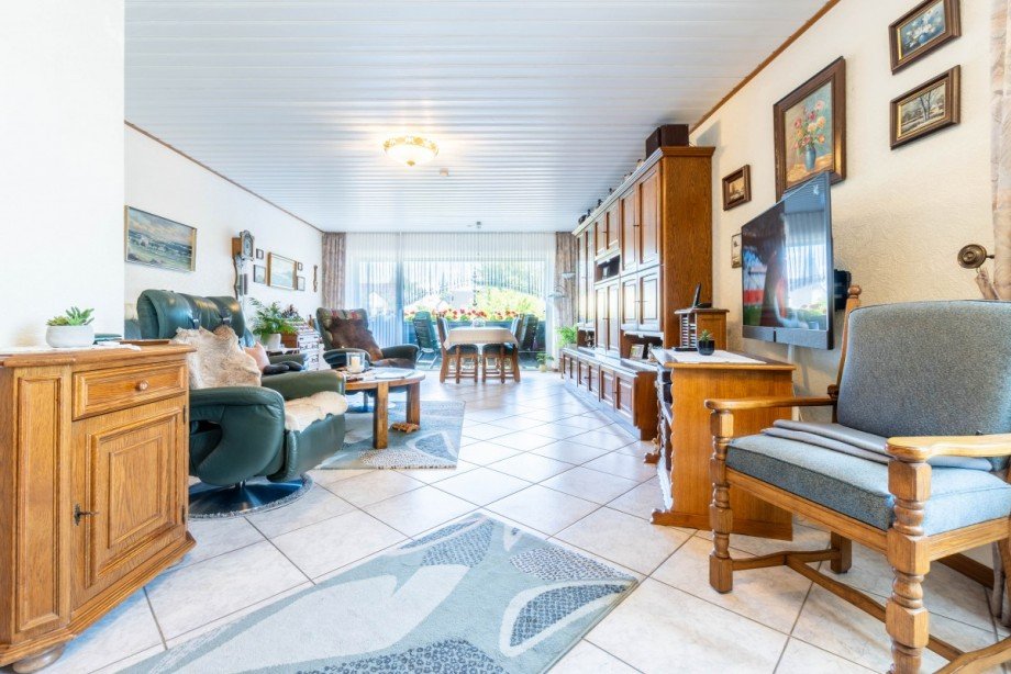 Wohnzimmer Etagenwohnung Monheim am Rhein