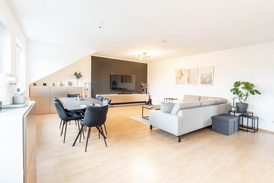 Wohnzimmer Wohnung Monheim am Rhein