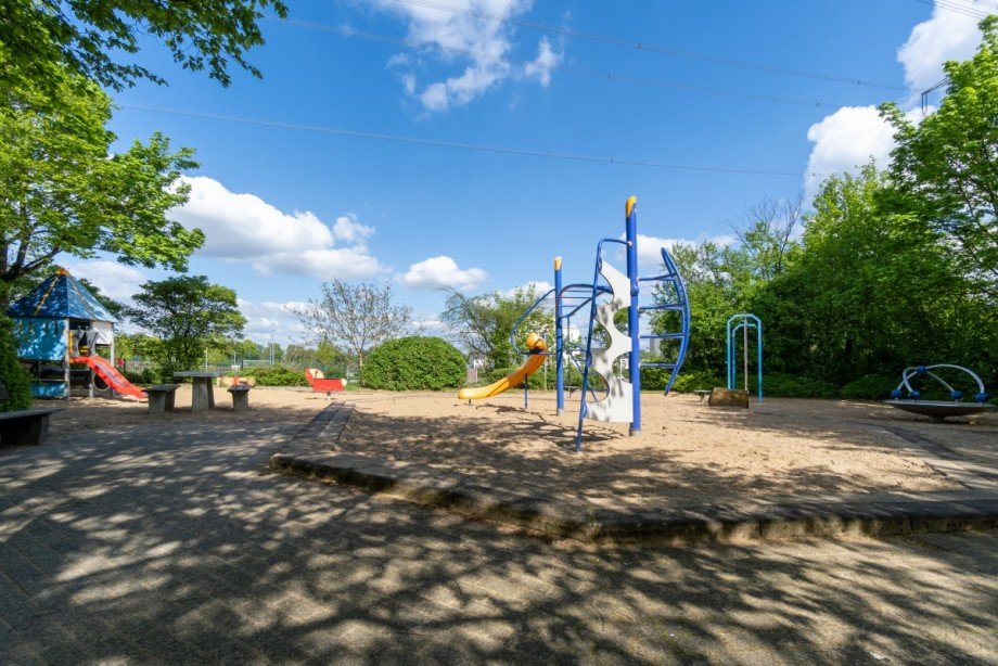 Spielplatz Maisonettewohnung Monheim am Rhein