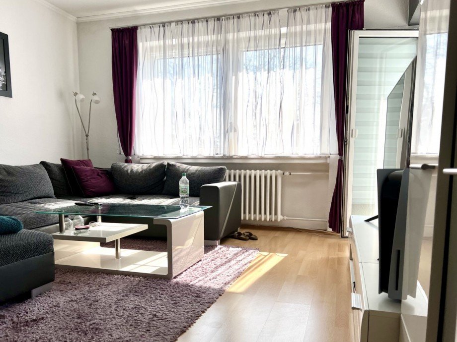 WohnzimmerII Etagenwohnung D�sseldorf