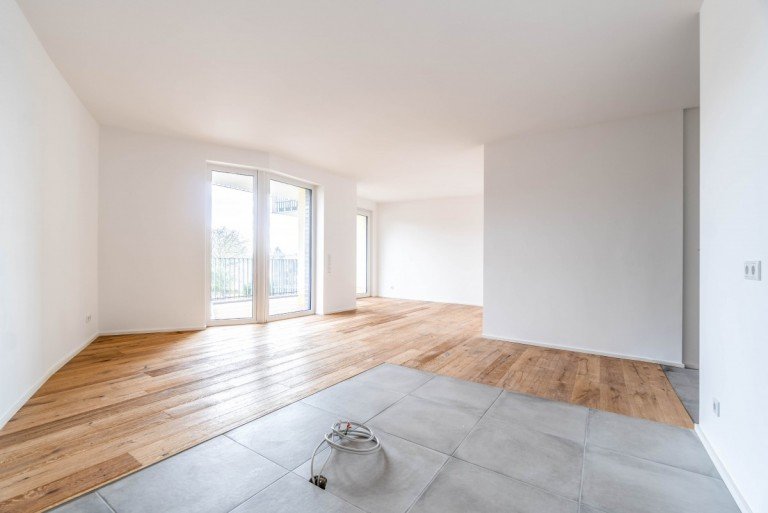 Wohnzimmer Langenfeld (Rheinland) Etagenwohnung Ihr neues Zuhause? Erstbezug mit zentraler Lage.