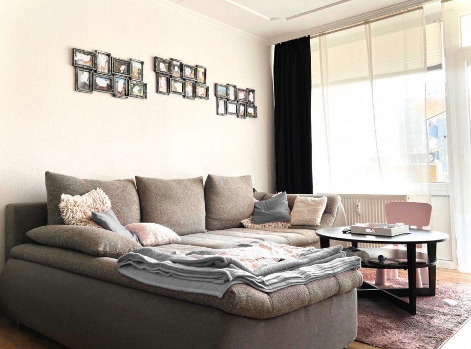 Wohnzimmer Erdgeschosswohnung Monheim am Rhein