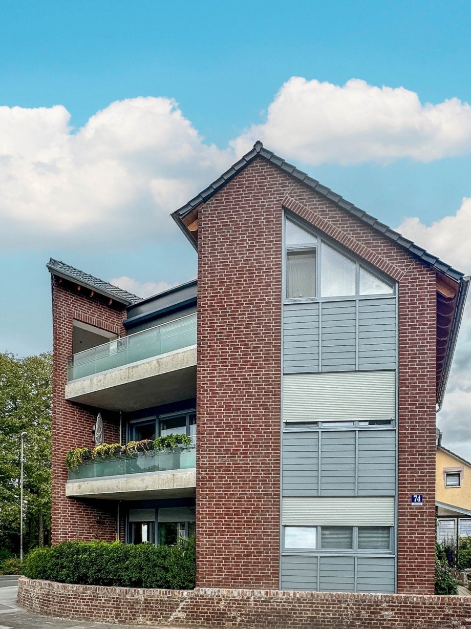 Hausansicht Wohnung Monheim am Rhein