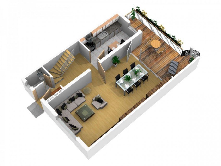 GrundrissEG Reiheneckhaus Heiligenhaus