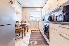 K�che Mehr als erwartet. - 90,5 m� Wohnfl�che, gro�er Balkon und vielseitig nutzbarer Kellerbereich