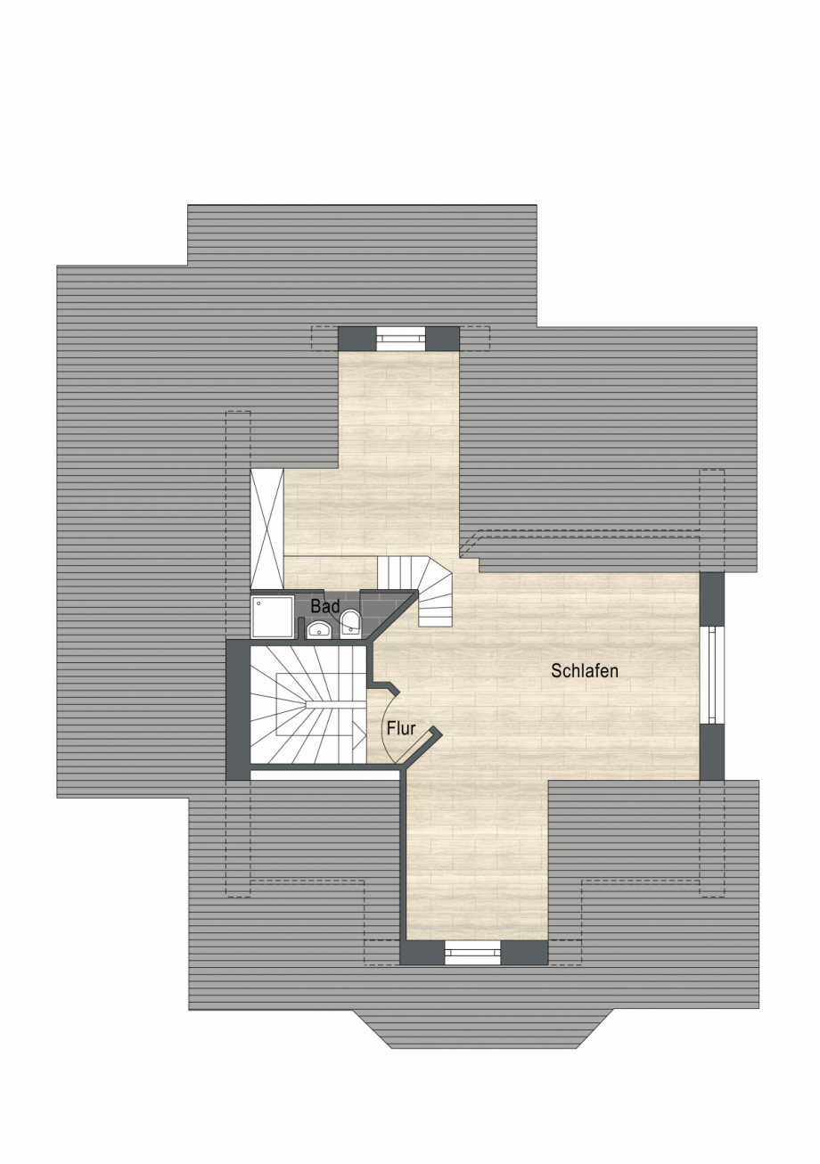Dachgeschoss Einfamilienhaus Monheim am Rhein