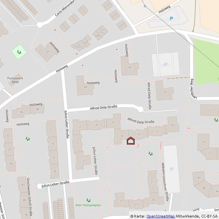 Mikro-Ansicht Erdgeschosswohnung Monheim am Rhein