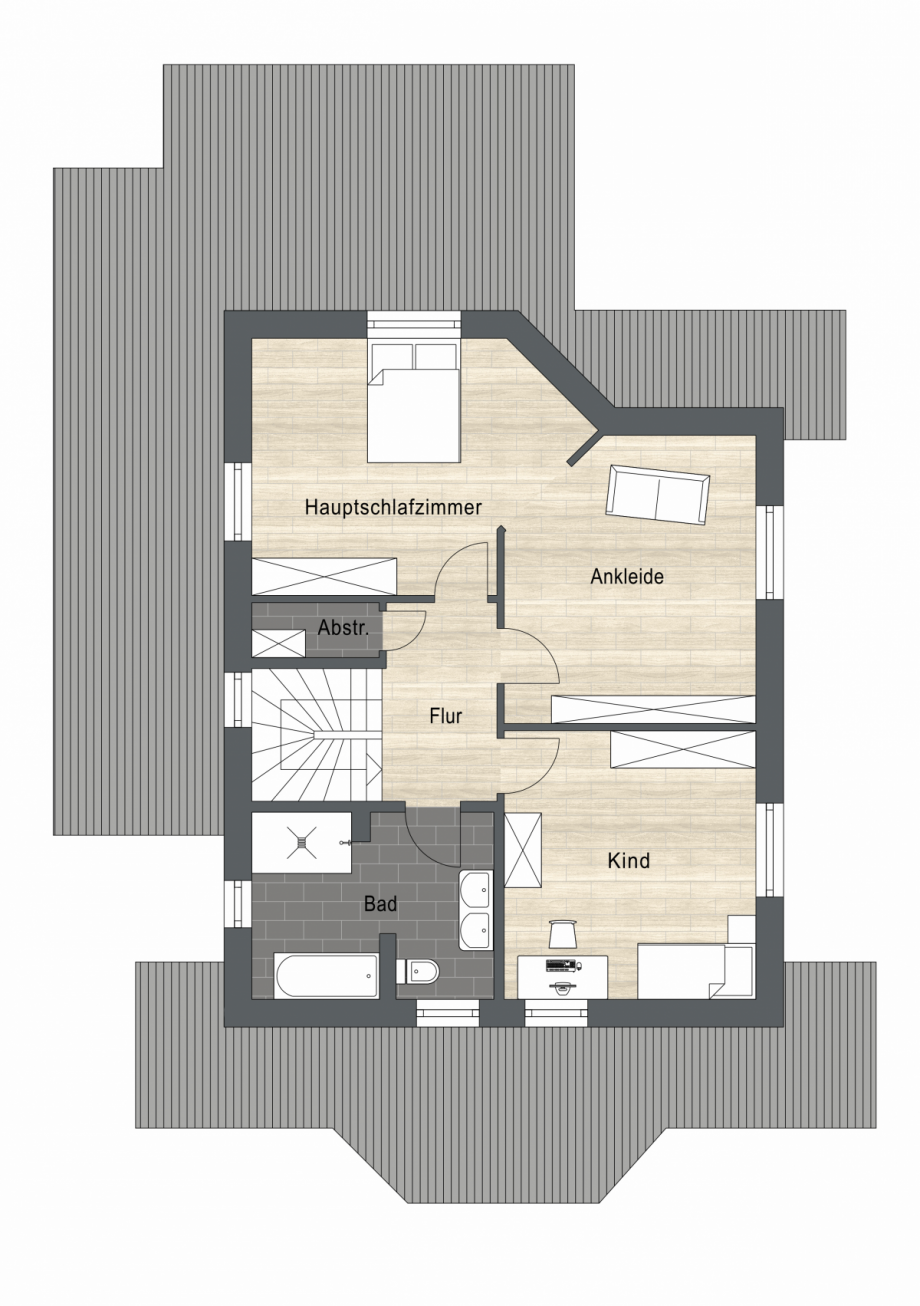 1. Obergeschoss Einfamilienhaus Monheim am Rhein