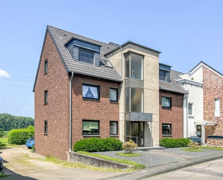 Hausansicht Monheim am Rhein Erdgeschosswohnung Gem�tliche 3-Zimmerwohnung in ruhiger Lage
