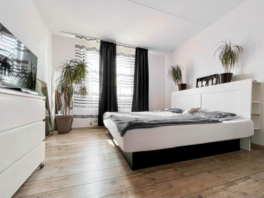 Schlafzimmer Erdgeschosswohnung Monheim am Rhein