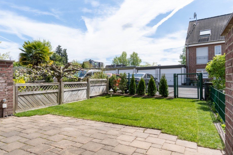 Garten Reihenmittelhaus Monheim am Rhein