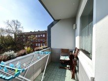 Balkon 2-Zimmer-Wohnung: Zentral und doch ruhig