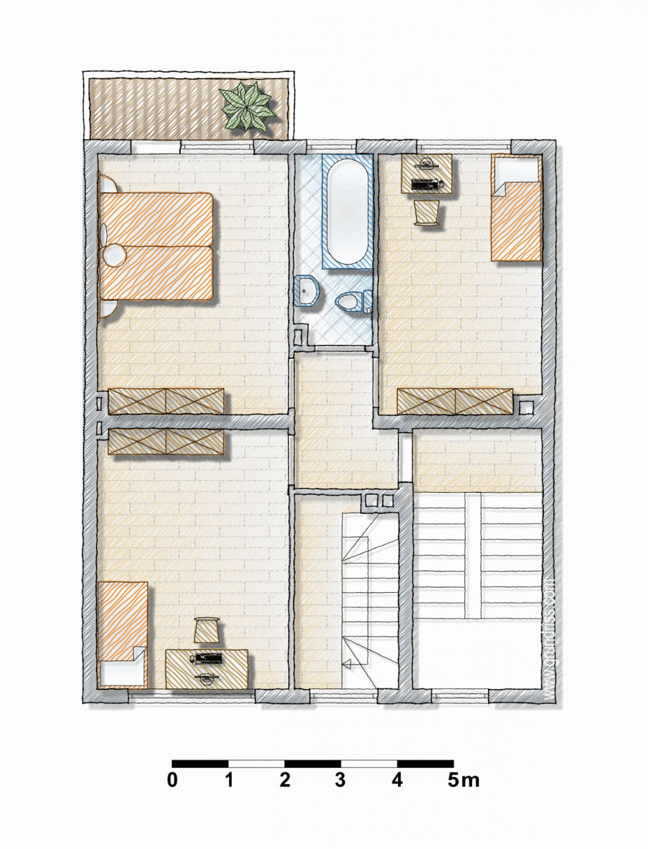 1.OG Zweifamilienhaus Duisburg