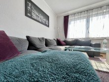 Wohnzimmer 2-Zimmer-Wohnung: Zentral und doch ruhig