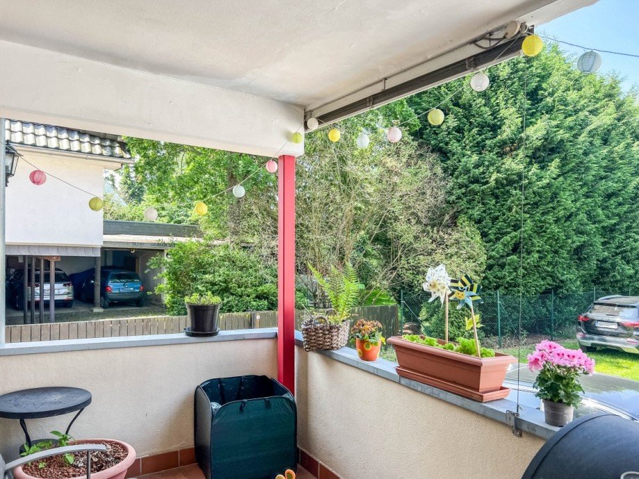 Balkon Erdgeschosswohnung Monheim am Rhein