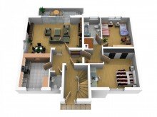 Grundriss Gem�tliche 3-Zimmerwohnung in ruhiger Lage